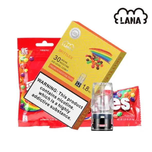 LANA1代彩虹糖webp LANA拉娜鹽系霧化|台灣電子煙主機煙彈商城