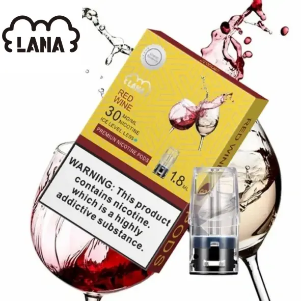 LANA1代紅酒webp LANA拉娜鹽系霧化|台灣電子煙主機煙彈商城