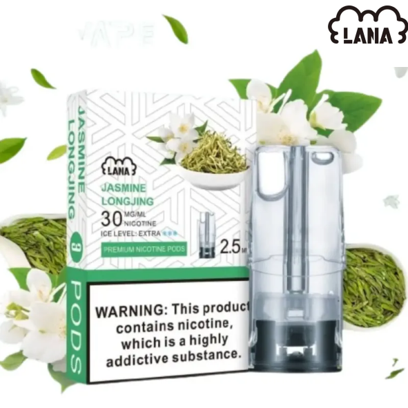 LANA1代龍井茉莉png LANA拉娜鹽系霧化|台灣電子煙主機煙彈商城