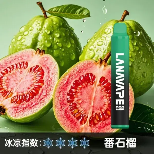 LANA8000口番石榴600x600jpgwebp LANA拉娜鹽系霧化|台灣電子煙主機煙彈商城