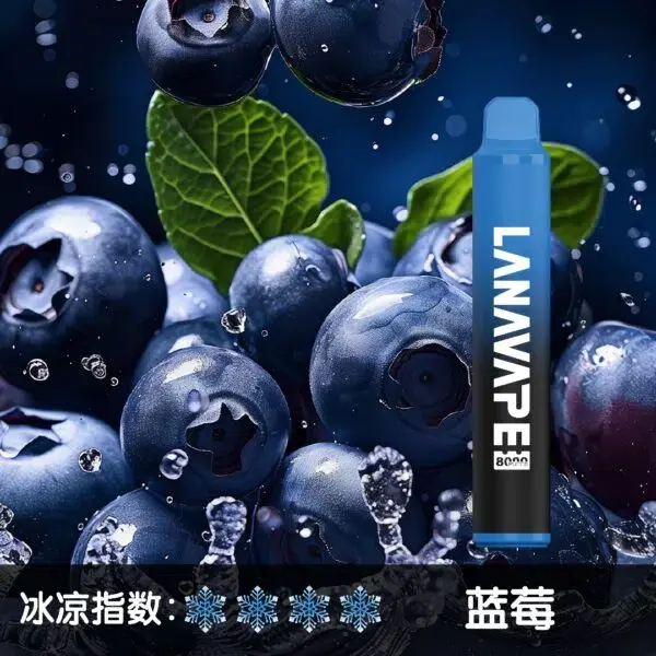 LANA8000口藍莓600x600jpgwebp LANA拉娜鹽系霧化|台灣電子煙主機煙彈商城