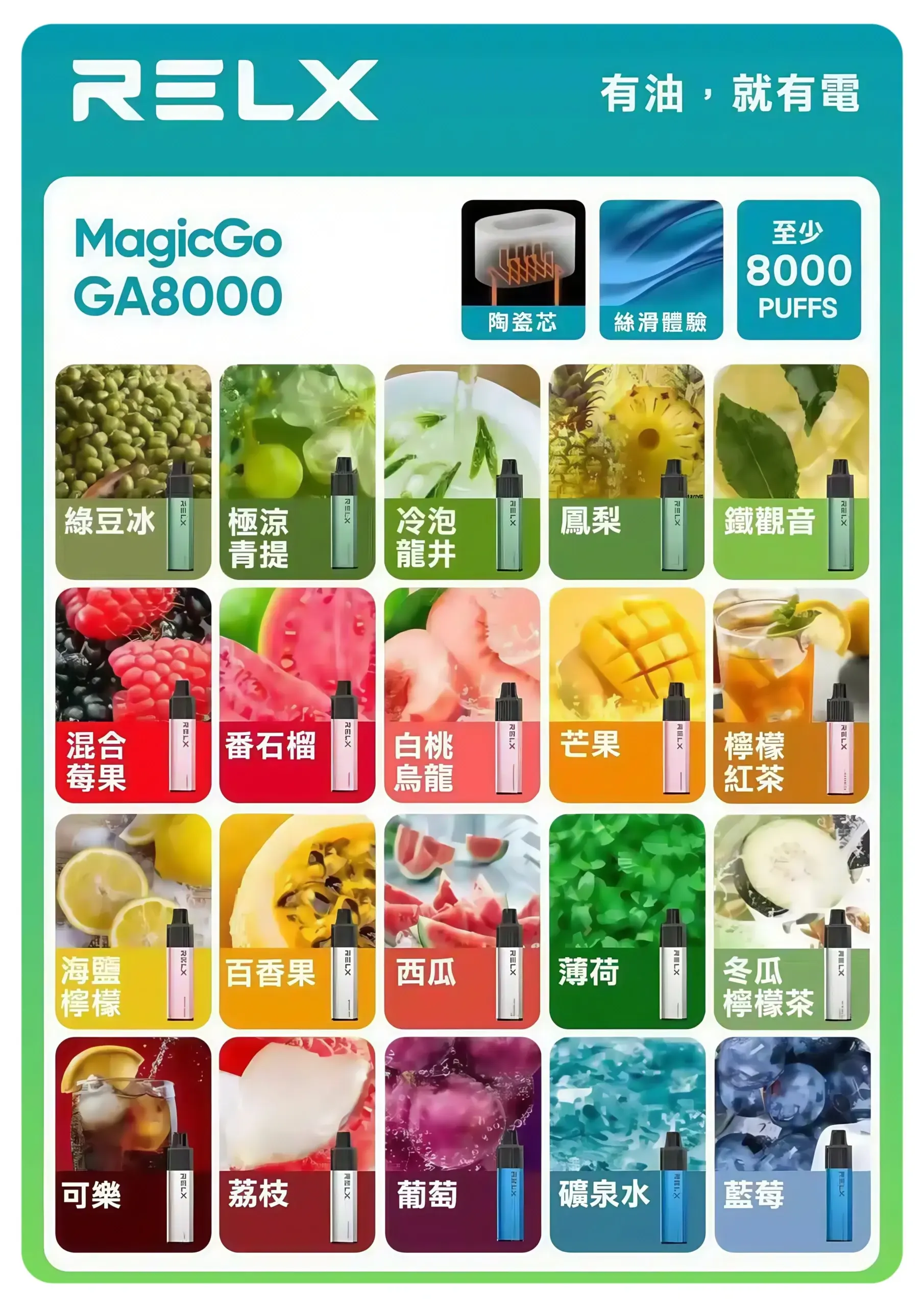 RELX悅刻8000口拋棄式scaled1webp LANA拉娜鹽系霧化|台灣電子煙主機煙彈商城