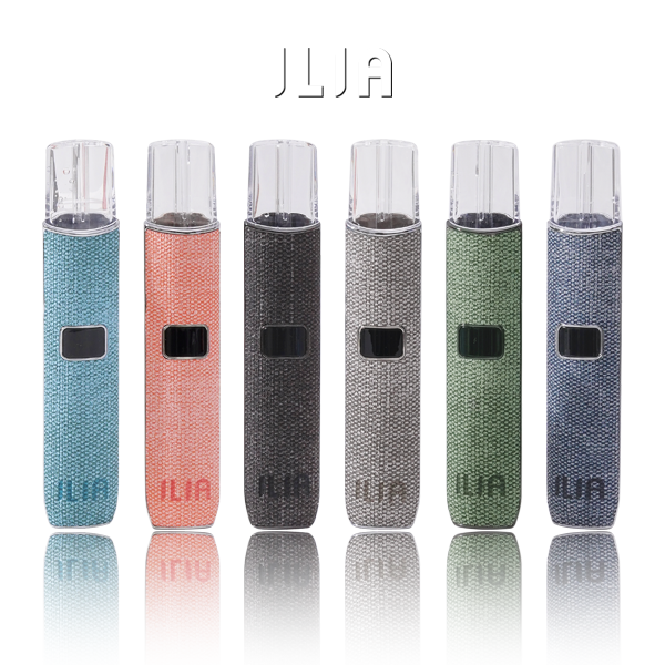 布紋款哩亞主機ILIA電子煙主機換彈式霧化桿png LANA拉娜鹽系霧化|台灣電子煙主機煙彈商城