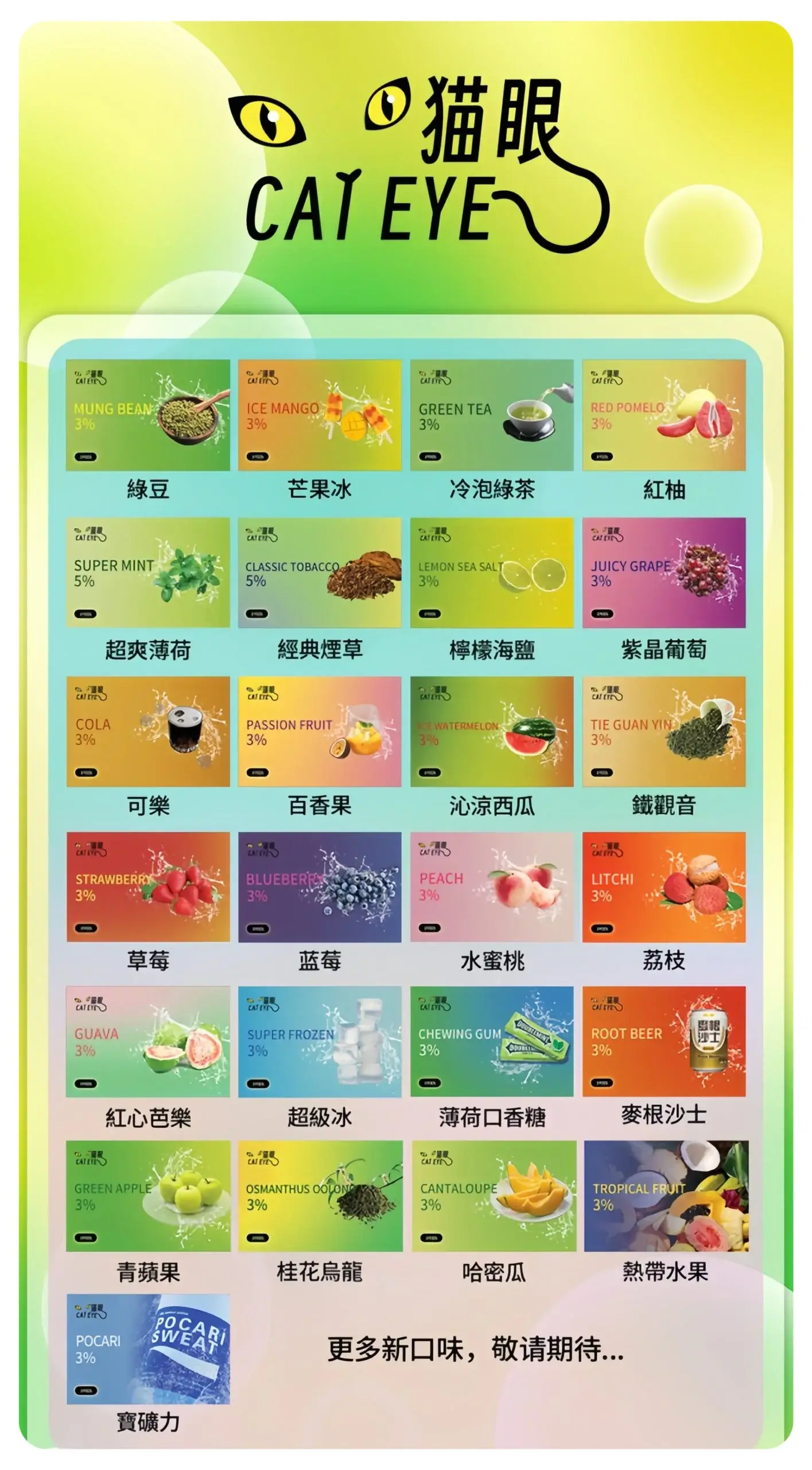 貓眼一代通用煙彈webp LANA拉娜鹽系霧化|台灣電子煙主機煙彈商城